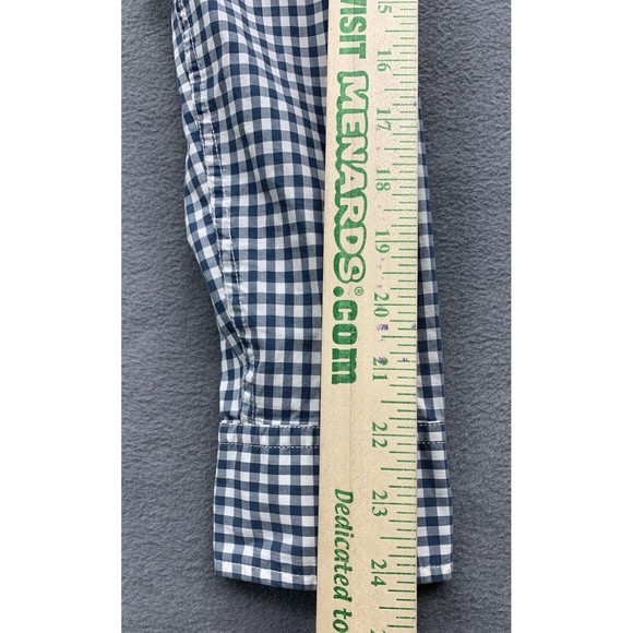 Banana Republic Button Down Shirt Mens Size Small Slim Fit Teal Long Sleeve 2015 - Picture 6 of 16